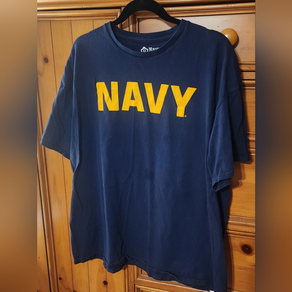 NAVY PRIDE Men's Blue Navy T-Shirt